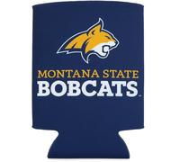 Desert Cactus Montana State University Can Insulator Bobcats MSU Beverage Cooler 1 Pack Foam 12oz Can Holder Single Sided (Design A)