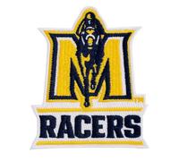 Desert Cactus Murray State University Patch - Embroidered Iron On/Sew On Applique for Blazers, Jackets, Backpacks, Bags & Hats - MSU Racers (Patch B)