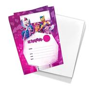 Desert Cactus My Little Pony Invitations Invites Happy Birthday Cards 10 Count With Envelopes Boys Girls Kids Party (Style B)