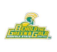Desert Cactus Norfolk State University Patch - Embroidered Iron On/Sew On Applique for Blazers, Jackets, Backpacks, Bags & Hats - NSU Spartans (Patch C)