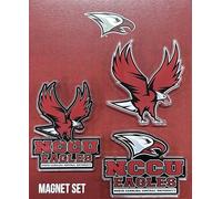 Desert Cactus North Carolina Central University Acrylic Magnet 3 Pack NCCU Eagles Decorative Design Officially Licensed (Magnet Set A)