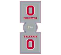 Desert Cactus Ohio State University Can Insulator OSU Ohio State Buckeyes Beverage Cooler 1 Pack Foam 12oz Can Holder Single Sided (Beverage Holder G)