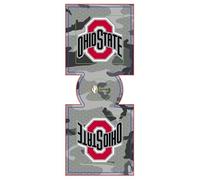 Desert Cactus Ohio State University Can Insulator OSU Ohio State Buckeyes Beverage Cooler 1 Pack Foam 12oz Can Holder Single Sided (Beverage Holder H)