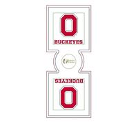 Desert Cactus Ohio State University Can Insulator OSU Ohio State Buckeyes Beverage Cooler 1 Pack Foam 12oz Can Holder Single Sided (Beverage Holder F)
