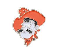Desert Cactus Oklahoma State University OSU Lapel Pin Logo Enamel Made of Metal (Design B), Bronze, no gemstone