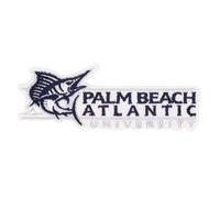 Desert Cactus Palm Beach Atlantic University Patch - Embroidered Iron On/Sew On Applique for Blazers, Jackets, Backpacks, Bags & Hats - PBA Sailfish (Patch A)