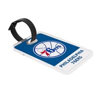 Desert Cactus Philadelphia 76ers Luggage Tag - Official Philly Team NBA National Basketball Travel ID Label for Suitcases, Bags, and Carry-Ons (Vintage Acrylic Luggage Tag B2)
