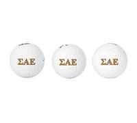 Desert Cactus Sigma Alpha Epsilon Golf Balls 3 Pack Full Color Golf Ball (Letter)