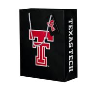 Desert Cactus Texas Tech University Gift Bag TTU Red Raiders Party Favor for Graduation Game Day Birthday Includes Tag, White Tissue Paper and Plastic Hang Tag (Bag A)