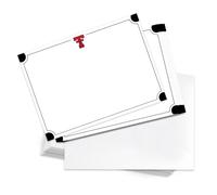 Desert Cactus Texas Tech University Notecards 10 Pack Stationery Cardstock TTU Red Raiders Includes Envelopes Memo Party Thank You (Notecard 4c)