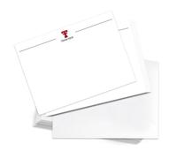 Desert Cactus Texas Tech University Notecards 10 Pack Stationery Cardstock TTU Red Raiders Includes Envelopes Memo Party Thank You (Notecard 1d)