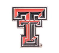 Desert Cactus Texas Tech University Pin TTU Red Raiders Lapel Pins University College Logo Enamel Made of Metal (Pin A), Bronze, no gemstone