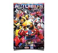 Desert Cactus Transformers Poster 11 x 17 Inch Room Office Décor Decoration Official Fan Gear (11x17 inch, Design 1)