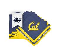 Desert Cactus University of California Berkeley Disposable Napkins Golden Bears Cal UC 20 Count 2 Ply 13 inch Dinner Square for Tailgates, Graduation, Party and Game Day Decoration (Design A)