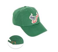 Desert Cactus University of South Florida Baseball Hat USF Bulls Brimmed Embroirderd Hats Cap Adjustable Cloth Strap Adult (Style C) Green, Green, One size
