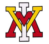 Desert Cactus Virginia Military Institute Patch - Embroidered Iron On/Sew On Applique for Blazers, Jackets, Backpacks, Bags & Hats - VMI Keydets (Patch B)