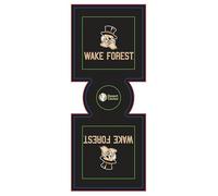 Desert Cactus Wake Forest University Can Insulator WFU Wake Forest Demon Deacons Beverage Cooler 1 Pack Foam 12oz Can Holder Single Sided (Beverage Holder A)