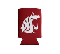 Desert Cactus Washington State University Can Insulator WSU Cougars Cougs Beverage Cooler 1 Pack Foam 12oz Can Holder Single Sided (Design A)