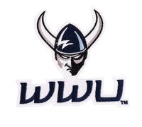 Desert Cactus Western Washington University Patch - Embroidered Iron On/Sew On Applique for Blazers, Jackets, Backpacks, Bags & Hats - WWU Vikings (Patch B)