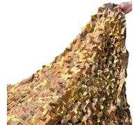 Desert Camo Net Camouflage Net Camouflage Netting for Hunting Blinds Military Party Decoration Photography Sunshade(6x7.0m/20x23ft)
