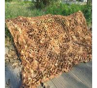 Desert Camouflage Net made of Oxford Fabric with Nylon Frame Reinforced and Edged on All Sides Available in Custom Sizes Ideal as a Camouflage Net for Decoration Privacy Screening & Covering Vehicles