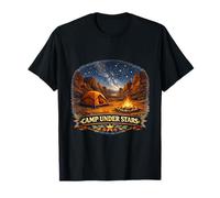 Desert Canyon Stargazer Campfire Adventure T-Shirt