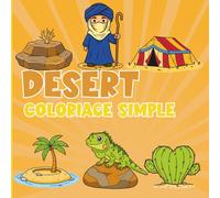 Désert: Coloriage simple (Collection Coloriage Simple)