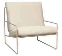 Desert Cushion Cover Seat & Back Bouclé/ Off White