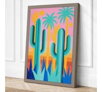 Desert Dreams Canvas Wall Art Print 18x12 Inch
