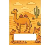 Desert Dunes Primary Composition Notebook K-2 with Picture & Feedback Space: Story Journal with Dotted Midline, Drawing Section, and Handwriting Practice for Kids (7x10)