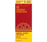 Desert Essence, Moringa, Jojoba & Rose Hip Oil, 2 fl oz (60 ml)