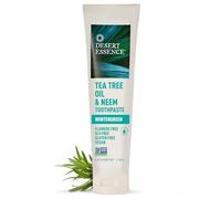 Desert Essence Tea Tree Oil & Neem Toothpaste Wintergreen, 6.25 OZ (Pack of 1)