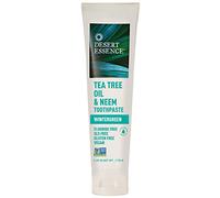 Desert Essence Tea Tree Oil & Neem Toothpaste Wintergreen, 6.25 OZ (Pack of 1)
