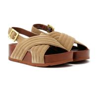 Desert Fleur Sparks Suede Women's Taupe Sandals - UK 5 / EU 38 / US 7.5