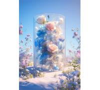 Desert Flower 1200 Piece Jigsaw Puzzles for Adults, Colourful, Challenging & Brainteasing Adult puzzles 1200 Pieces Sunshine, Fun jigsaws for The Whole Family 30x20 inch
