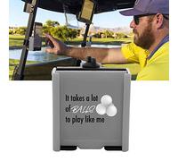 DESERT FOX GOLF Phone Caddy - Funny Quotes Golf Cart Phone Holder with Secure Strap for Hands-Free GPS & Golf Apps - Gifts for Men & Women