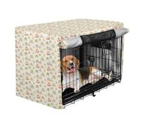 Desert Foxes Metal Dog Crate Covers Pet Kennel Cover Roller Shades 48 Inch