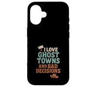 Desert Ghost Town Vintage Western Ruin Nostalgia Gift Case for iPhone 16