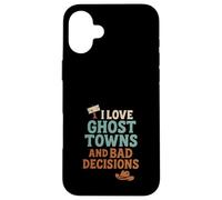 Desert Ghost Town Vintage Western Ruin Nostalgia Gift Case for iPhone 16 Plus
