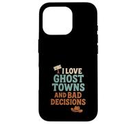 Desert Ghost Town Vintage Western Ruin Nostalgia Gift Case for iPhone 16 Pro