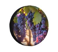 Desert Grapes 16 inch Tire Cover-Waterproof Spare Tyre Protector