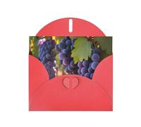 Desert Grapes Greeting card, blank interior, suitable for occasions such as Valentine's Day and wedding anniversaries.