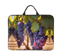 Desert Grapes Print Laptop Case Sleeve Bag 14in,with Handle Portable Case Cover, Compatible 14in Computer/Tablet