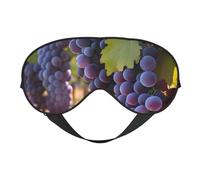 Desert Grapes Soft Eye Mask. Unisex, Comfortable and Breathable, Suitable for Daily Rest. Helps You Quickly Enter Deep Sleep.