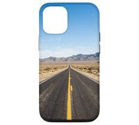 Desert Highway Long Straight Road Vast Landscape View Case for iPhone 12/12 Pro