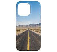 Desert Highway Long Straight Road Vast Landscape View Case for iPhone 13 Pro