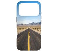 Desert Highway Long Straight Road Vast Landscape View Case for iPhone 17 Pro