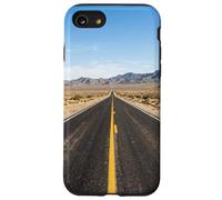 Desert Highway Long Straight Road Vast Landscape View Case for iPhone SE (2020) / 7/8