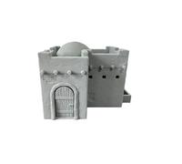 Desert House 4 Domed Roof Sci Fi Style Building 28mm Wargaming 3D Printed
