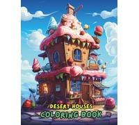 Desert Houses Coloring Book: Relaxing Desert Homes, Villas, Adobe Houses & Desert Landscapes | Stress Relief and Creativity for Adults & Teens (100+ Pages, 8.5 x 11)
